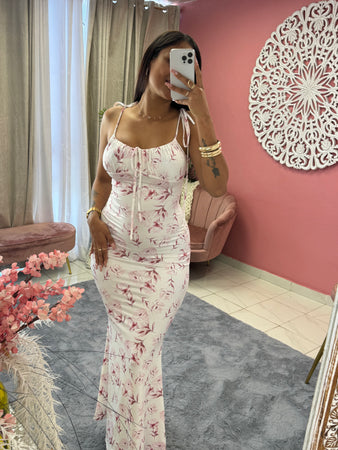 Robe à fleur