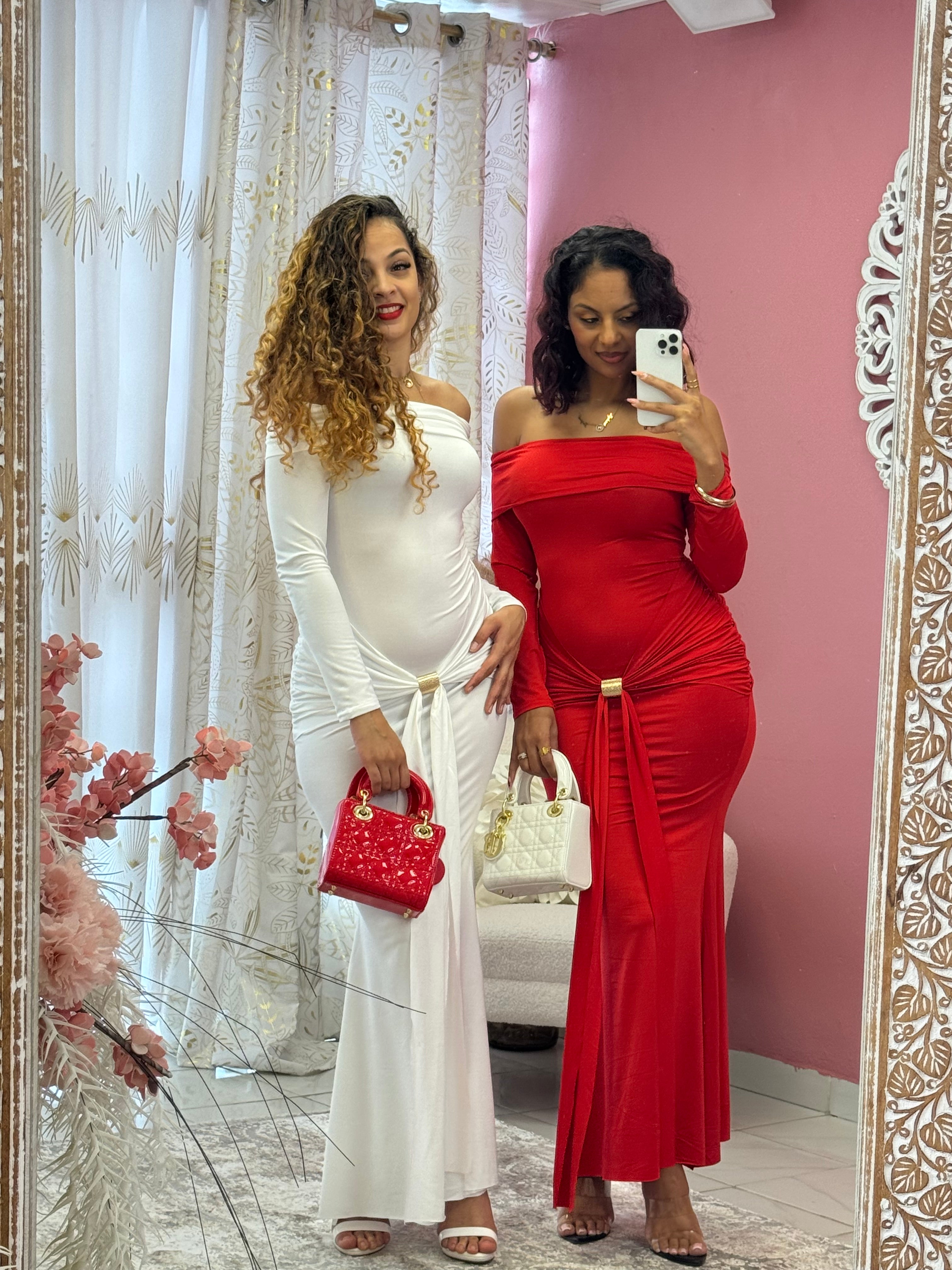 Robe noir longue manche