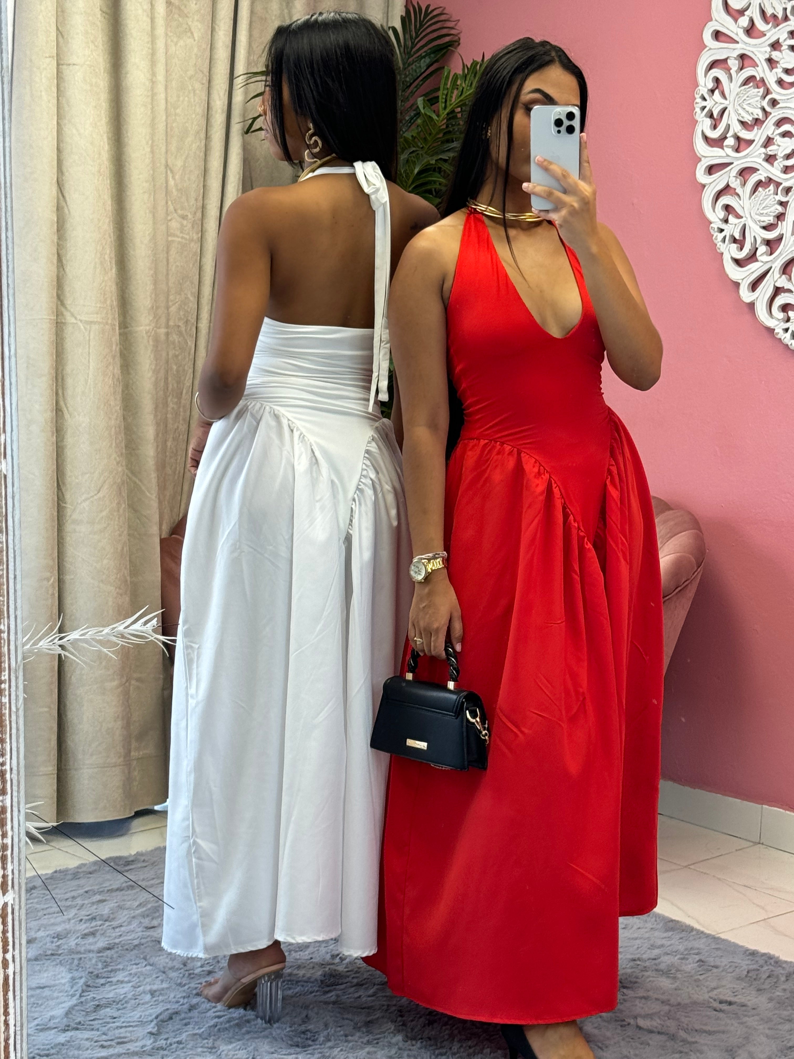 Robe de soirée colle en V