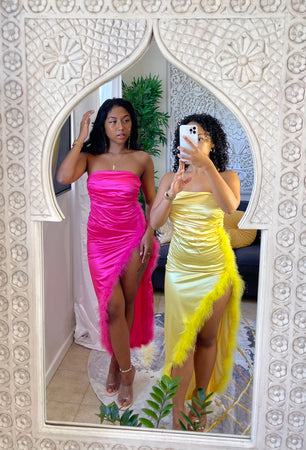 Robe a plume